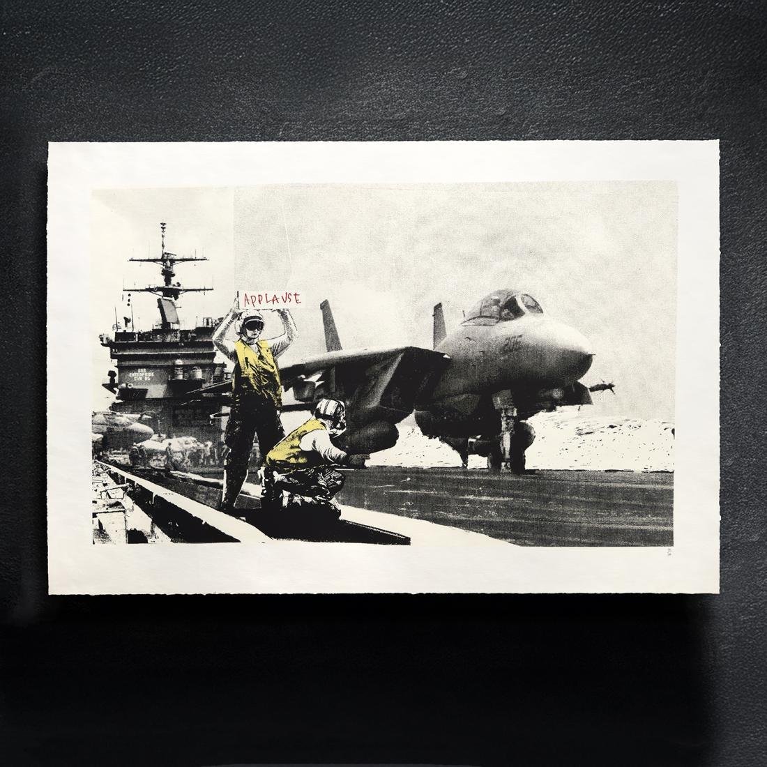Banksy - Serigrafia a colori - Applause 2006