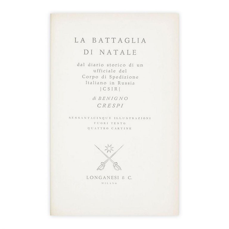Benigno Crespi - La battaglia di Natale
