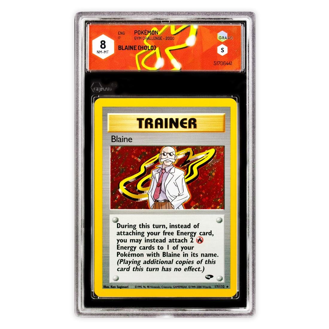 Blaine 17/132 - Gym Challenge 2000 - Nm-Mt 8
