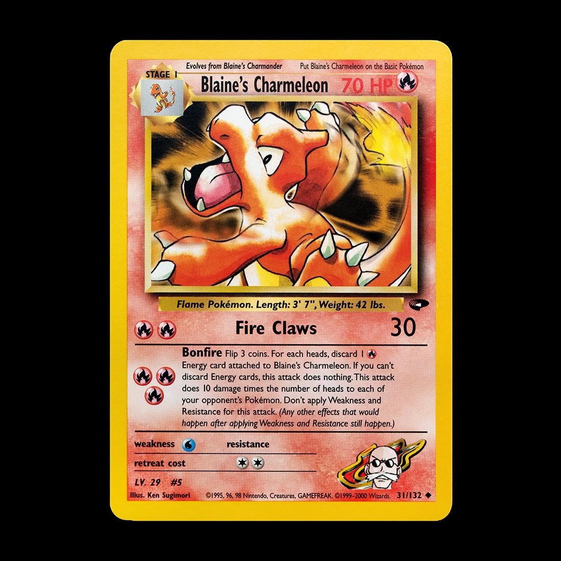 Blaine's Charmeleon 31/132 ENG Near Mint | Immagine principale