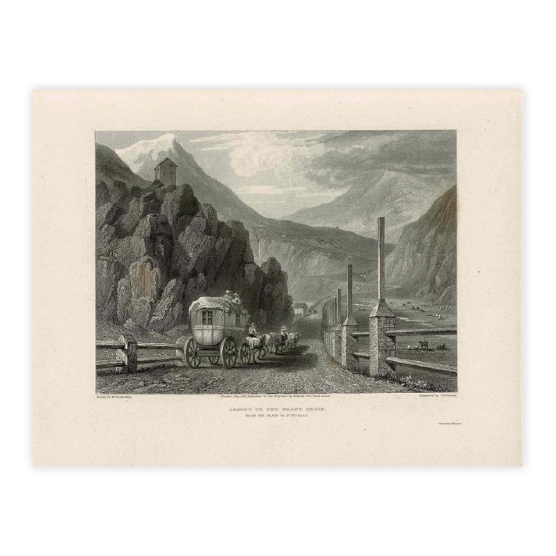 Bordighera, from the capo nord (Folio 30 x 23,5 cm)