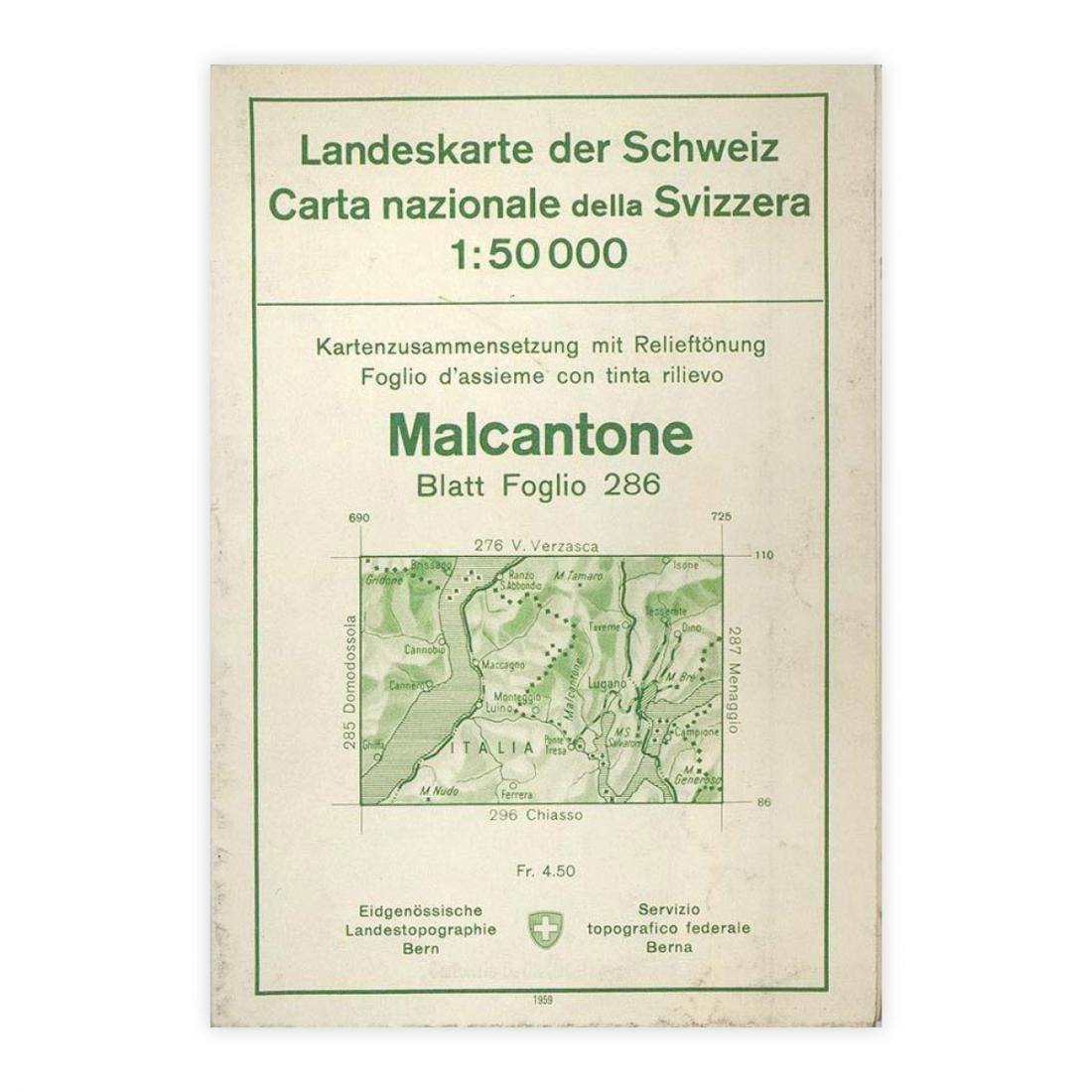 Carta Nazionale della Svizzera 1:50.000