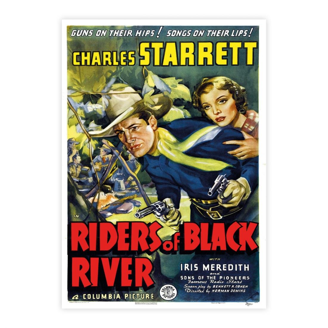 Charles Starrett - Riders of black river