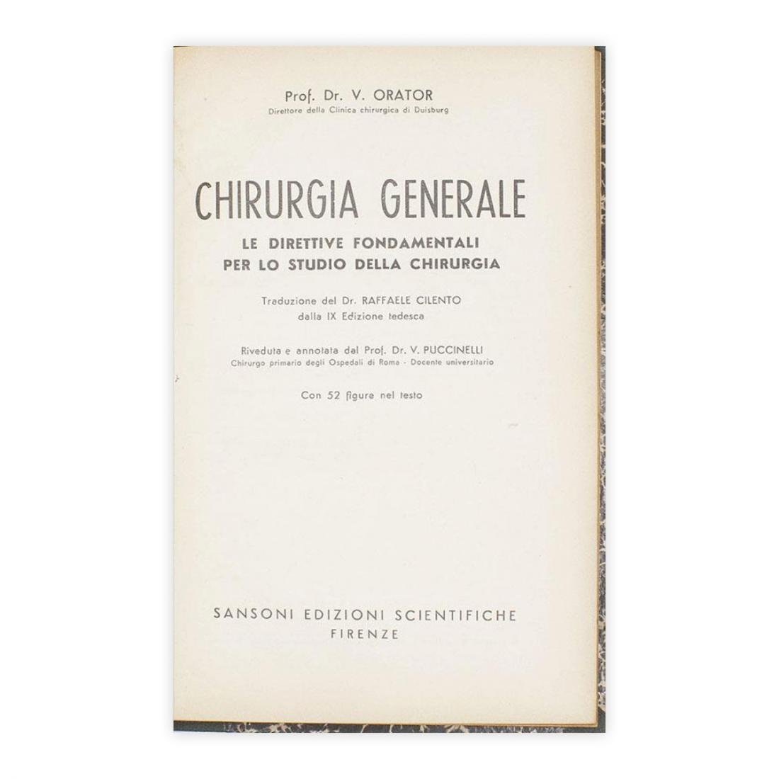 Chirurgia generale - Dr. V. Orator