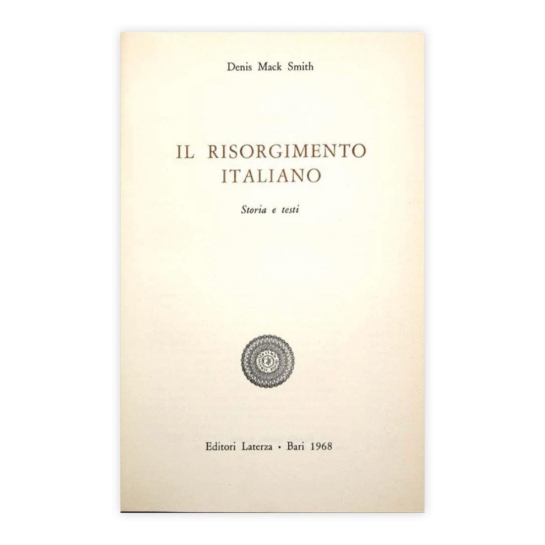 Denis Mack Smith - Il risorgimento italiano