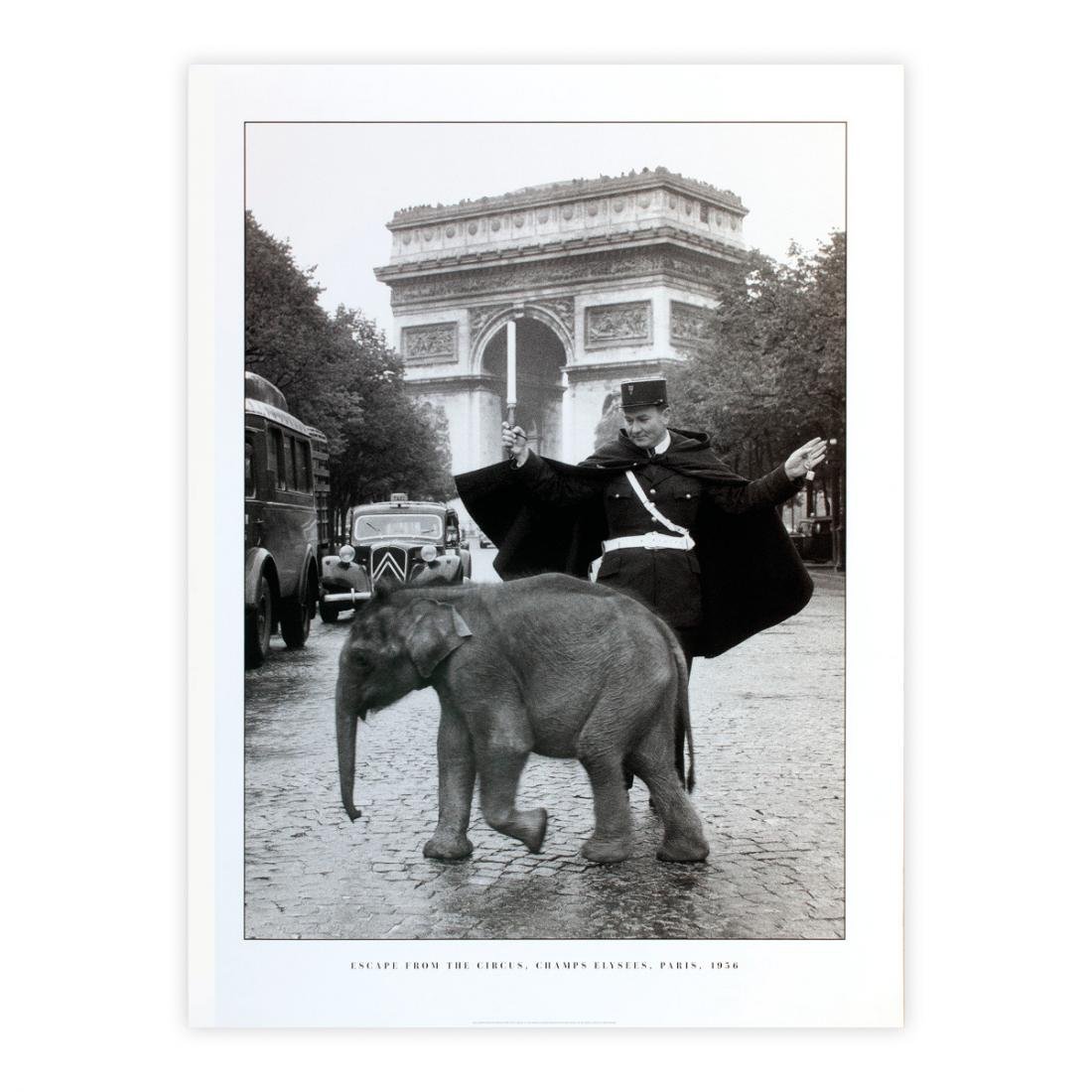 Escape from the Circus, Champ Elysees, Paris 1956