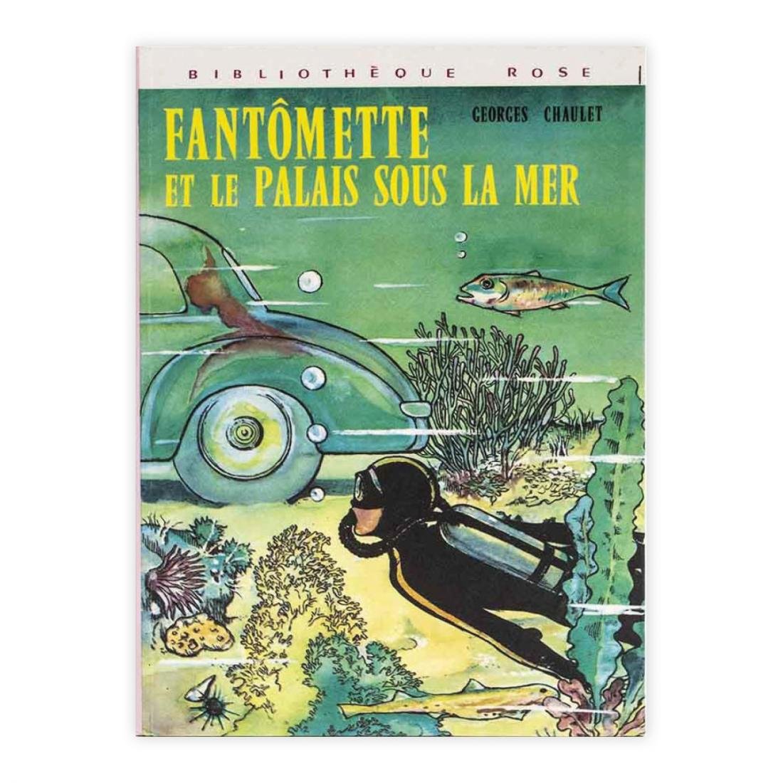 Fantomette et le palais sous la mer