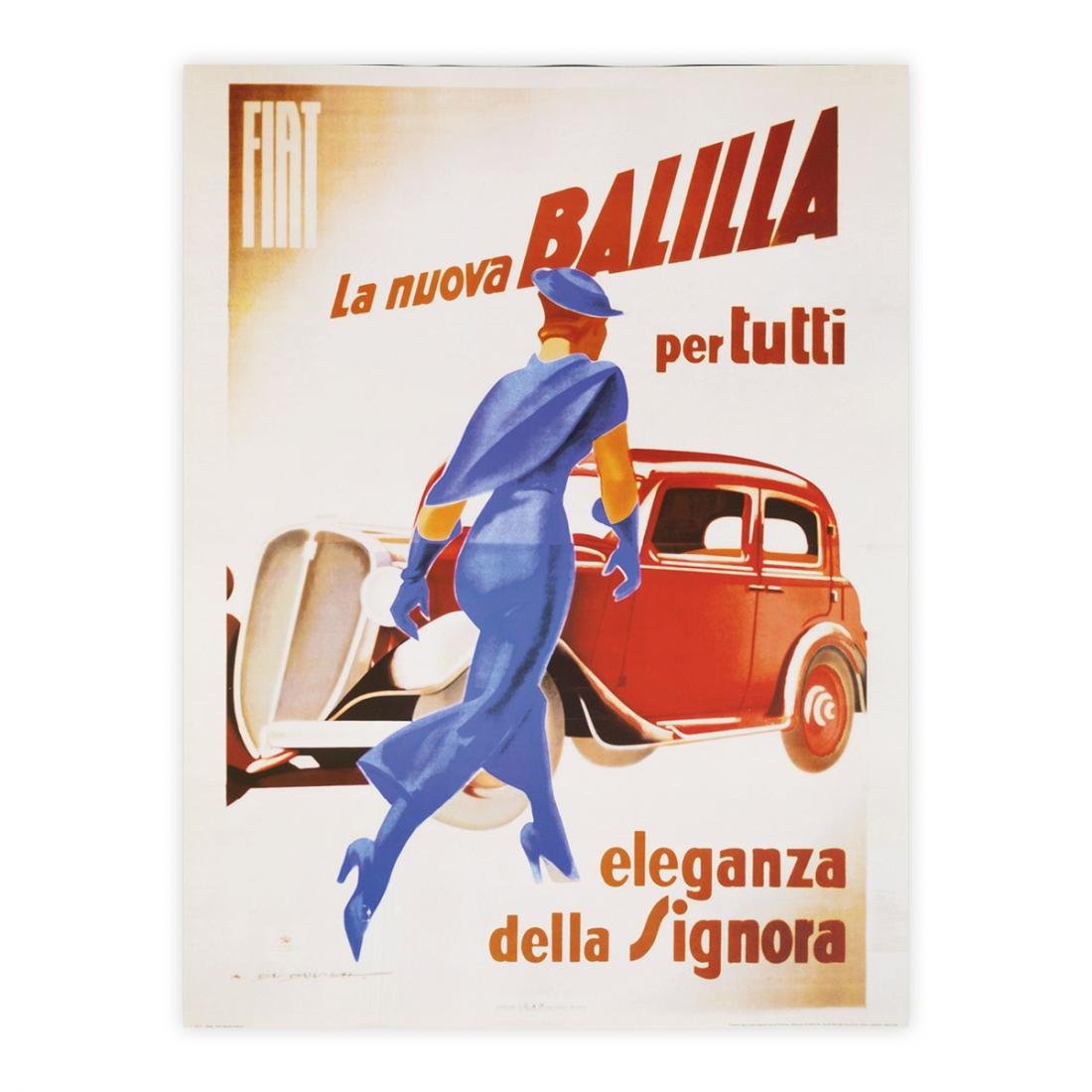 Fiat - La nuova balilla per tutti - eleganza della …