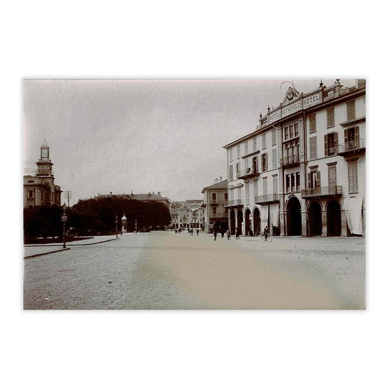 Fotografia originale - Locarno anno 1900