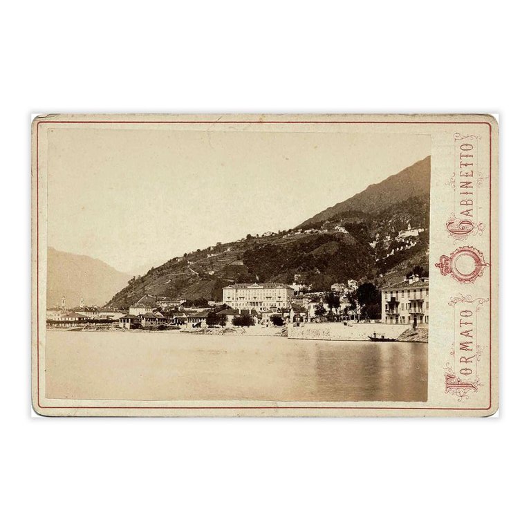 Fotografia originale - Locarno Grand Hotel anno 1875