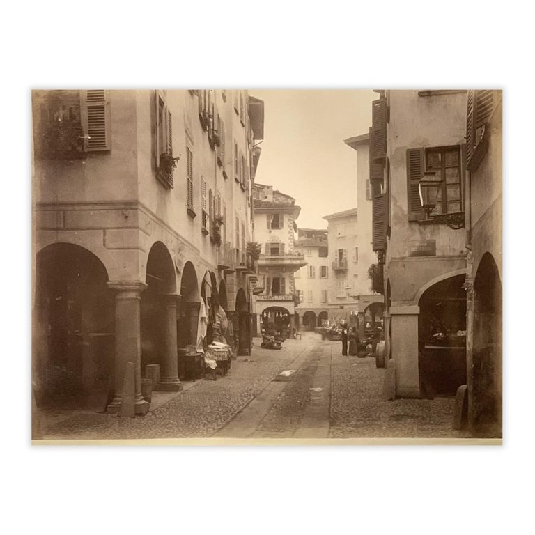 Fotografia originale - Lugano Città anno 1890 | Immagine Gallery 2