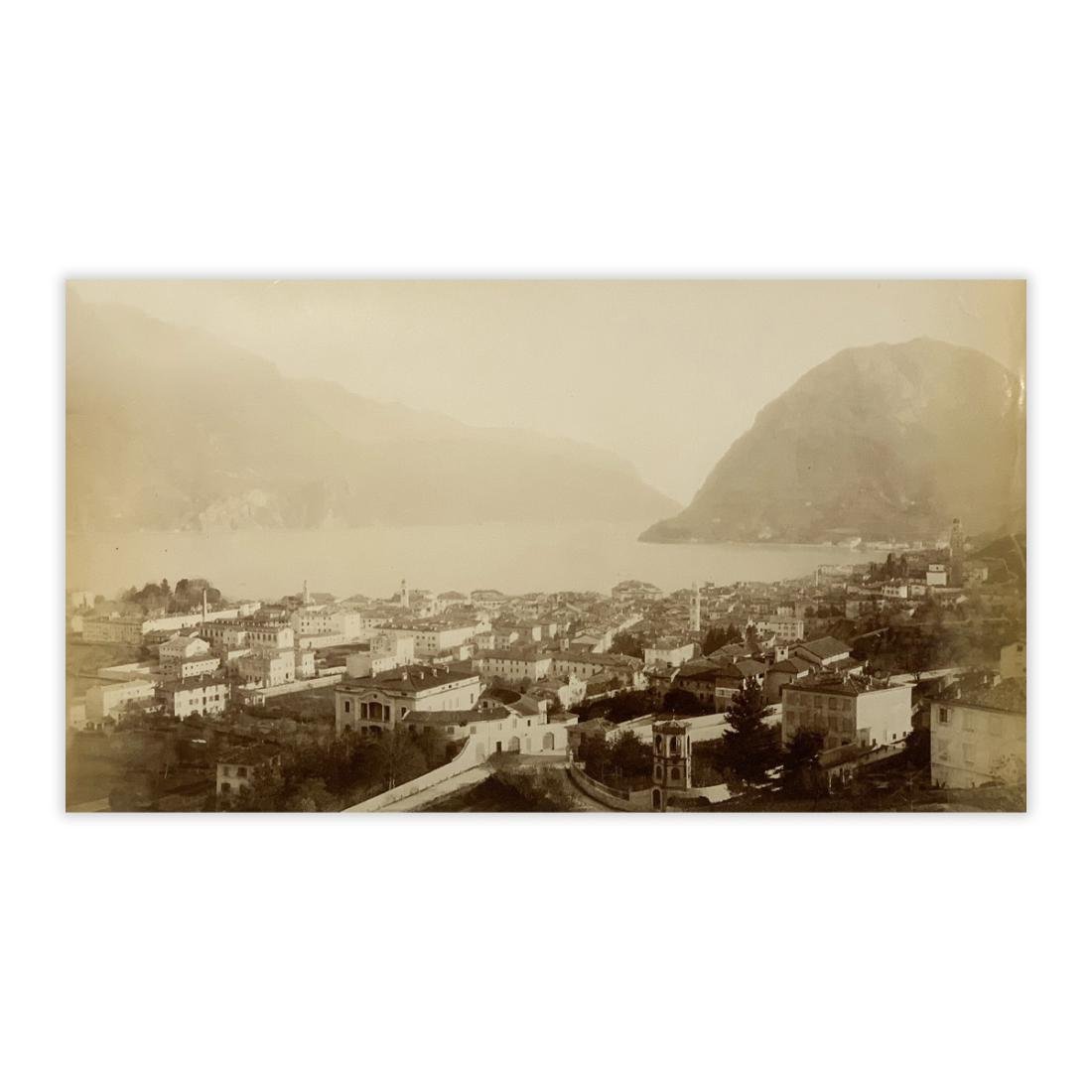 Fotografia originale - Lugano S.Salvatore anno 1880