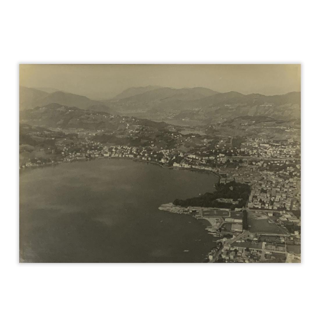 Fotografia originale - Vista di Lugano anno 1935