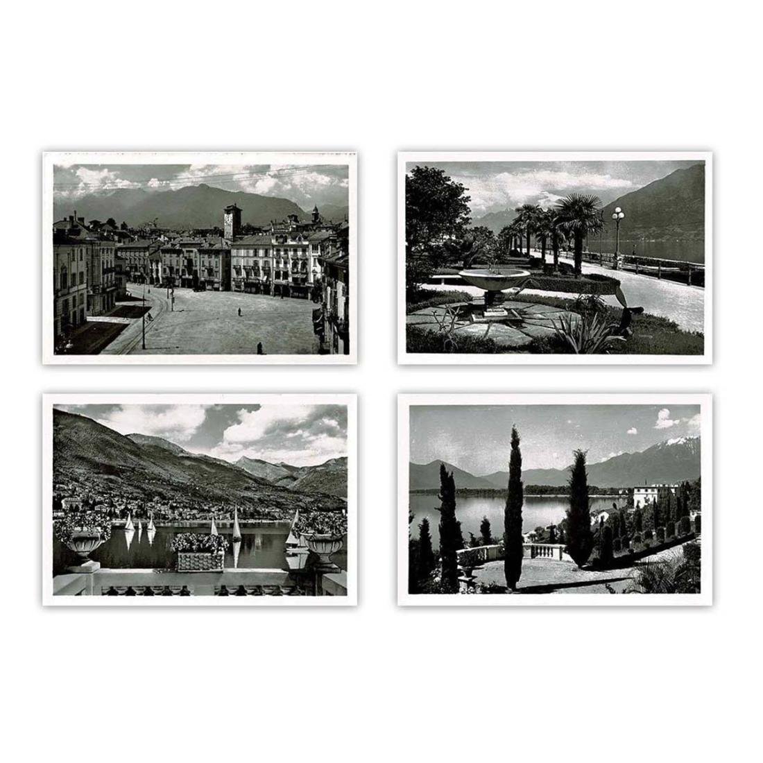 Fotografie originali - Locarno - Piazza Grande e lungolago