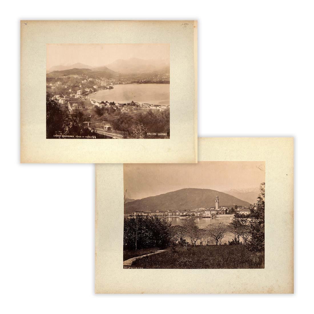 Fotografie originali - Lugano e Pallanza anno 1890 | Immagine principale