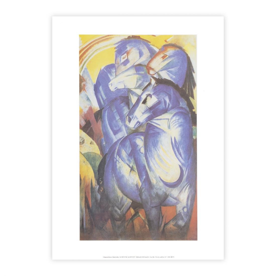 Franz Marc: Torri dei cavalli blu, 1913