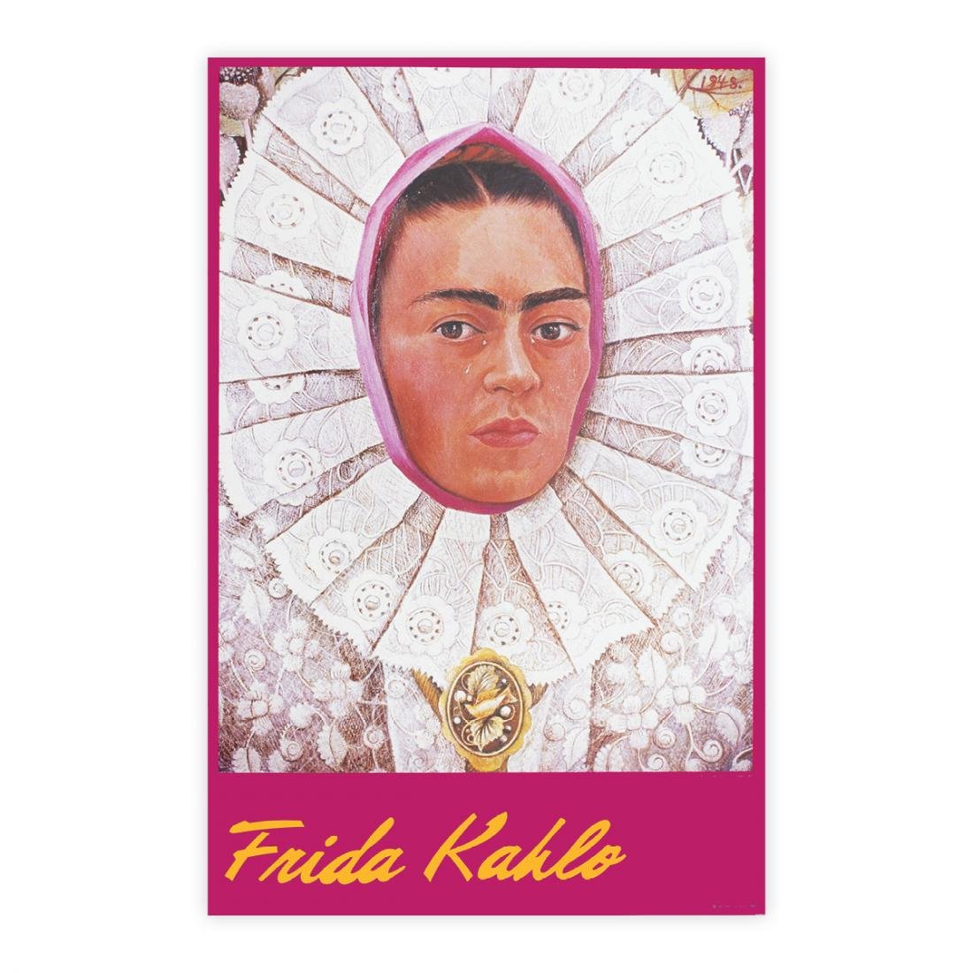 Frida Kahlo - Autorretrato con medallon