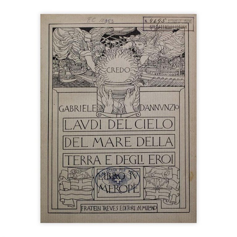 Gabriele D'Annunzio - Laudi del cielo del mare della terra …