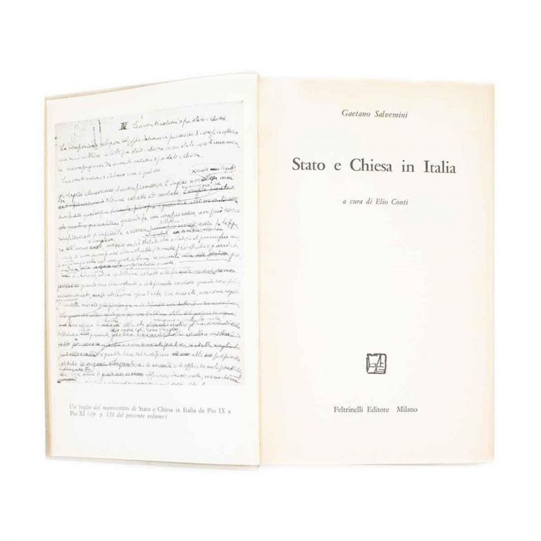 Gaetano Salvemini - Stato e chiesa in Italia