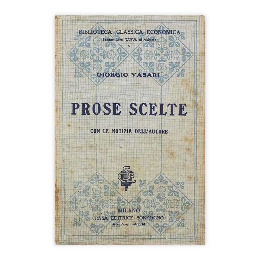 Giorgio Vasari - Prose Scelte