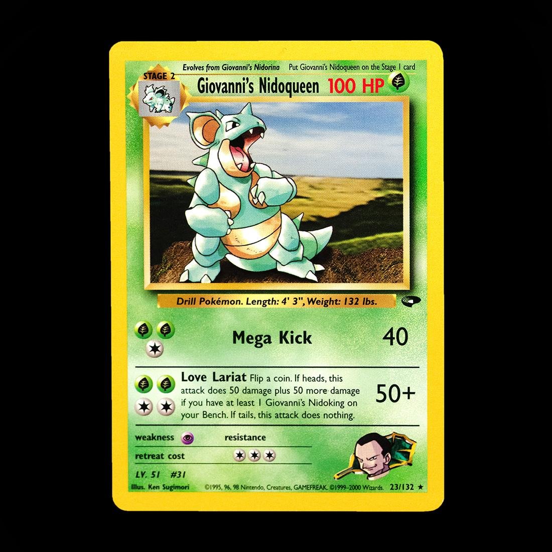 Giovanni’s Nidoqueen 23/132 ENG Near Mint