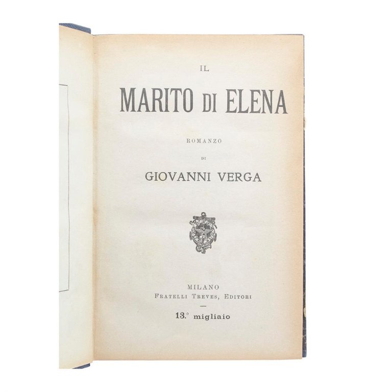 Giovanni Verga - Il marito di Elena