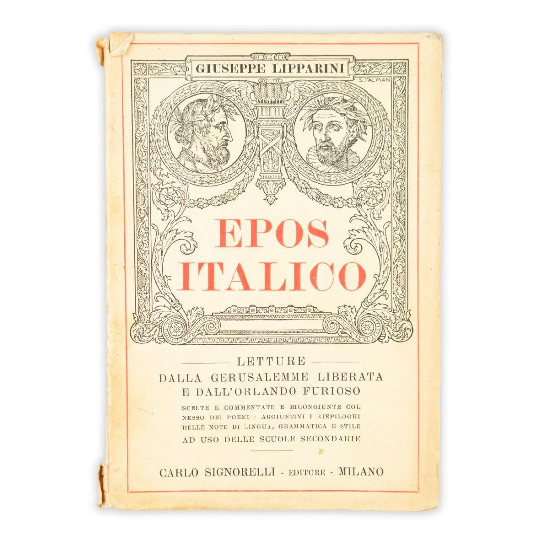 Giuseppe Lipparini - Epos Italico - 1935