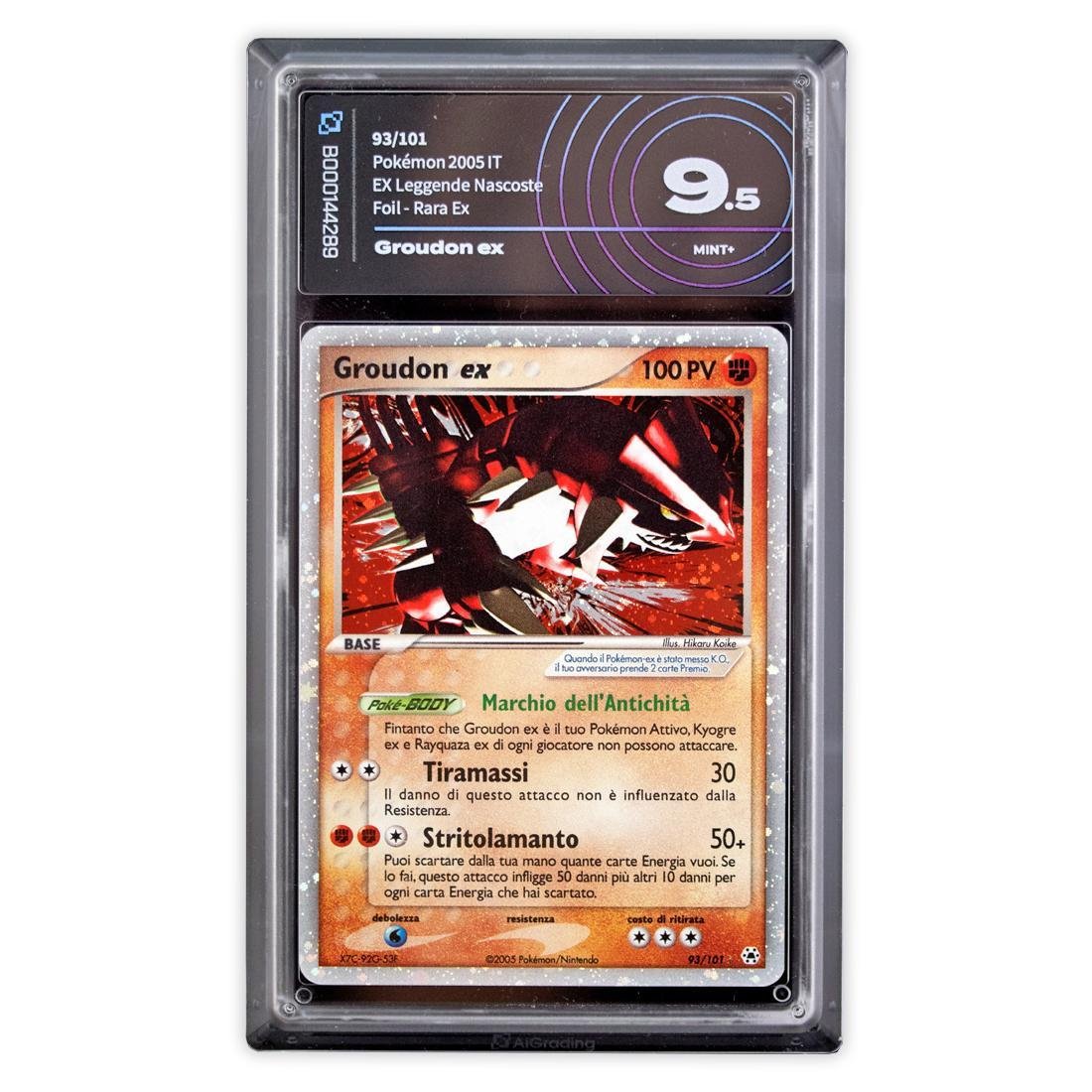 Groudon ex 93/101 - EX Hidden Legends 2005 - Gem …