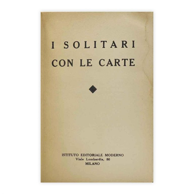 I solitari con le carte