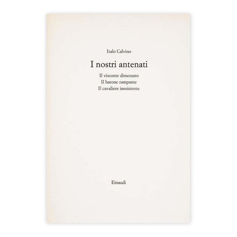 Italo Calvino - I nostri antenati