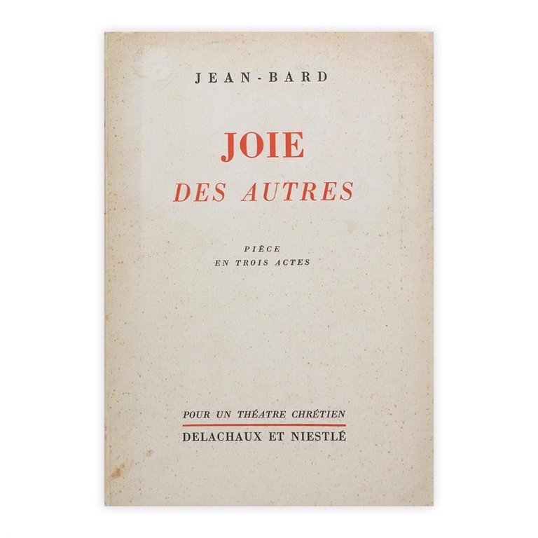 Jean-Bard - Joie des autres - Autografato