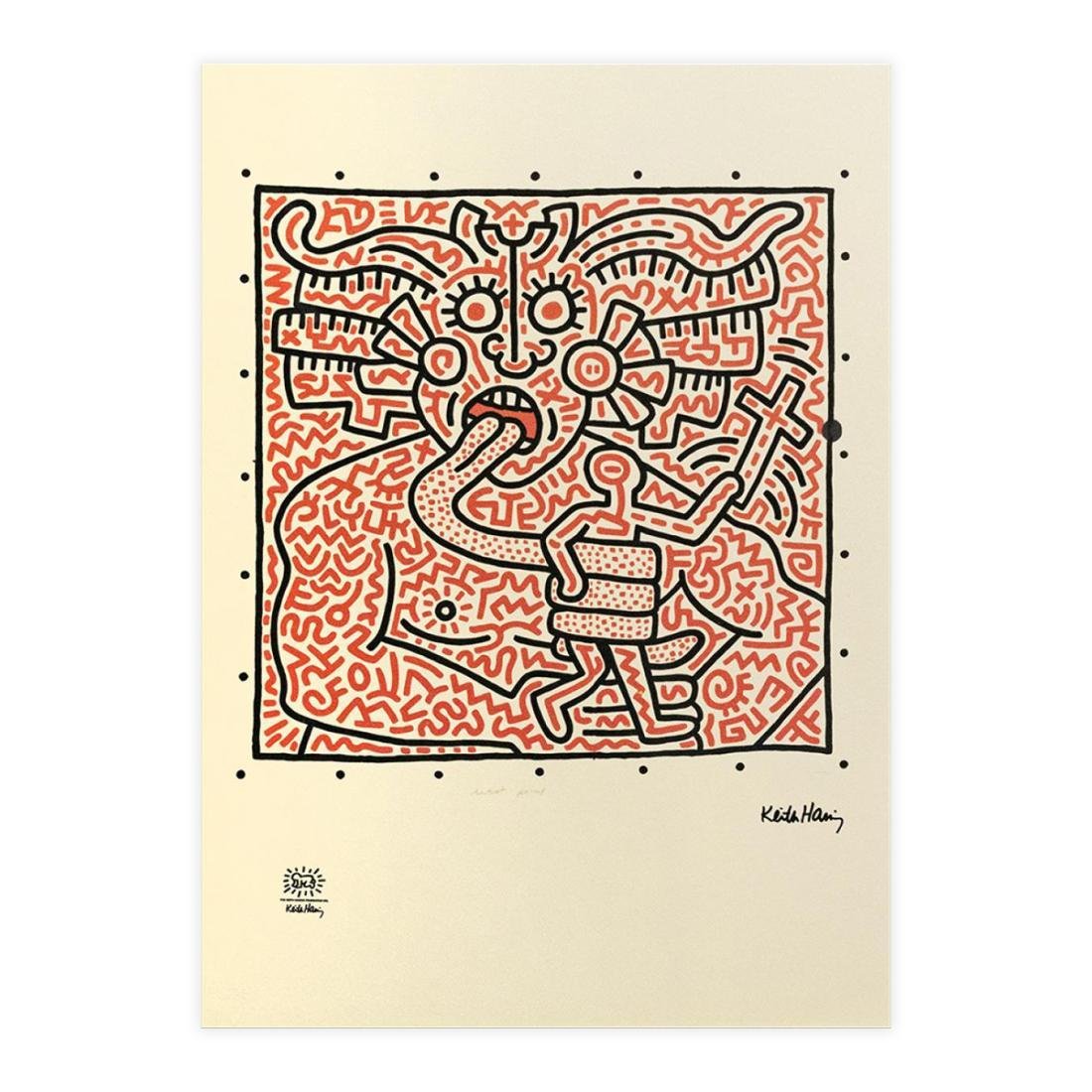 Keith Haring - Uomo & Medusa