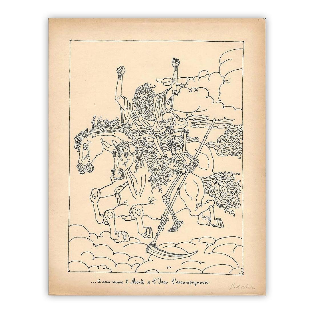 L'Apocalisse . Il suo nome è morte e l'orco l'accompagnava,1941