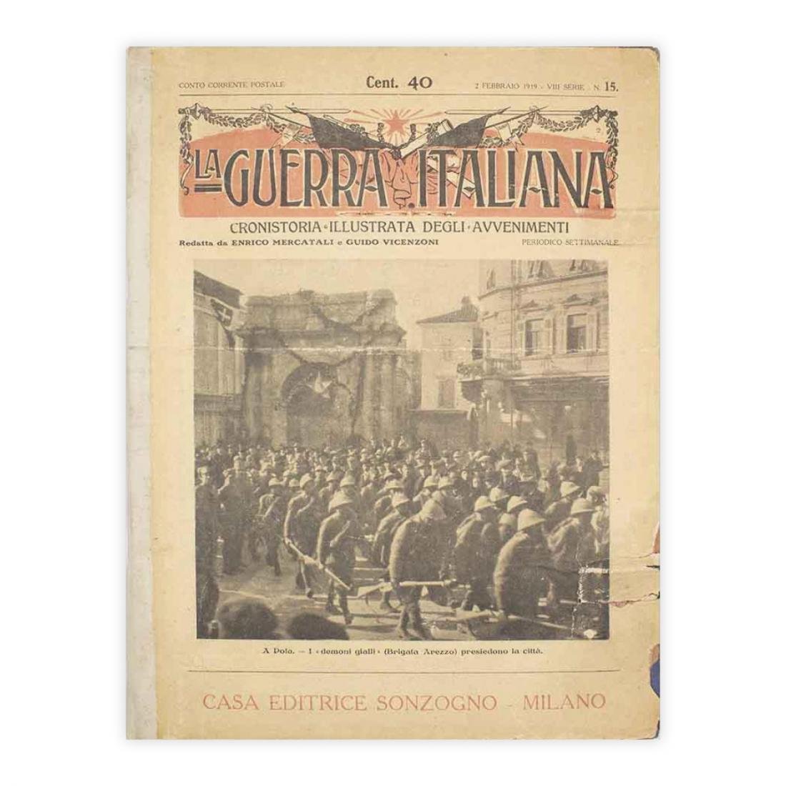 la guerra italiana cronistoria illustrata degli avvenimenti 1919