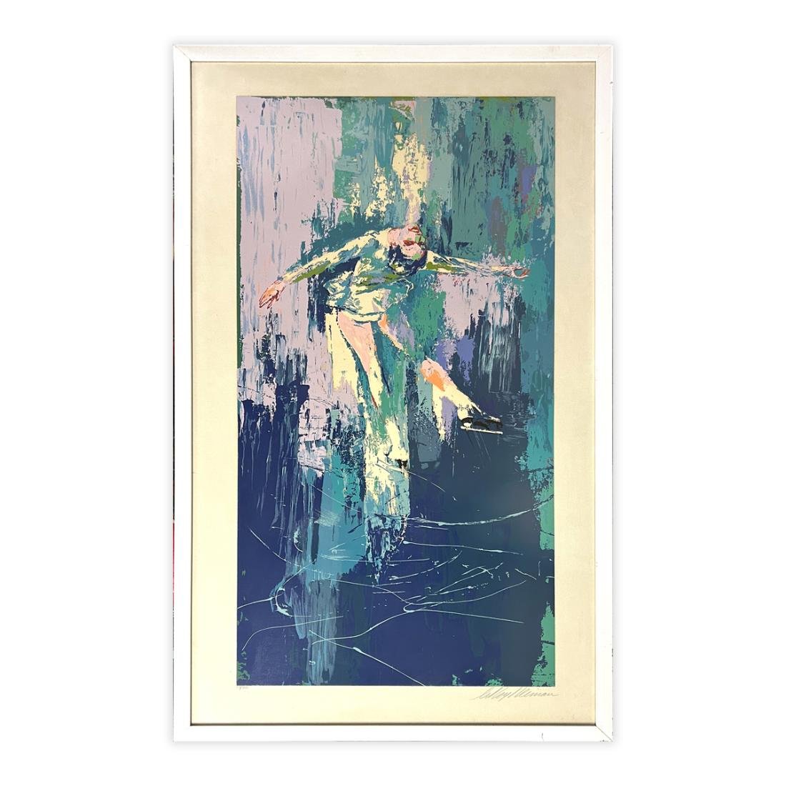 LeRoy Neiman (1921 - 2012) - Serigrafia originale WINTER OLYMPIC … | Immagine principale