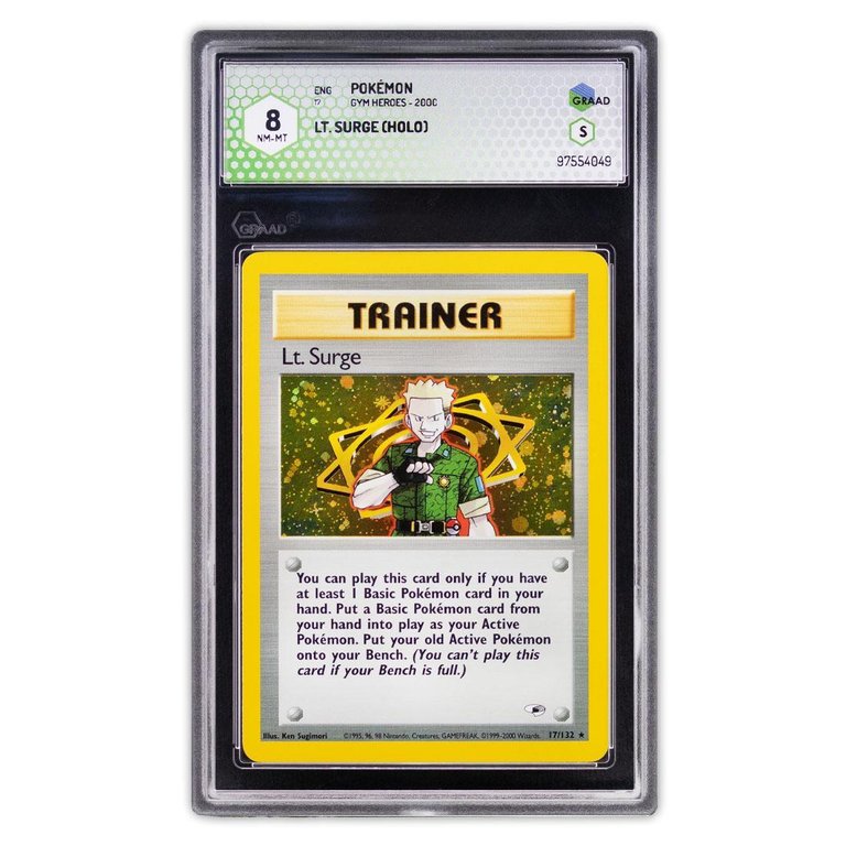 Lt. Surge 17/132 - Near Mint-Mint 8 - rara