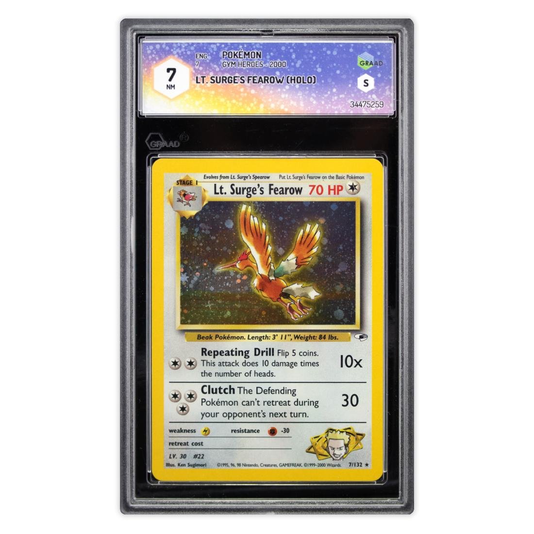 Lt.Surge's Fearow 7/132 - Gym Heroes 2000 Inglese - Nm … | Immagine principale