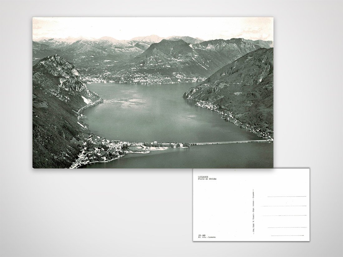 Lugano - Ponte di Melide