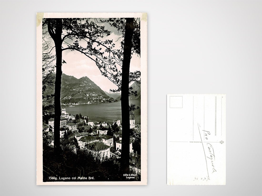 Lugano col Monte Brè