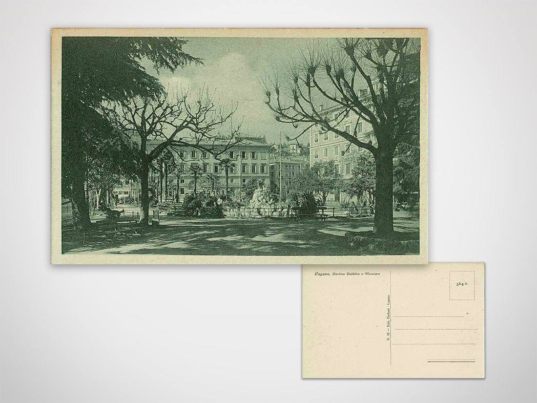 Lugano giardino pubblico e Municipio | Immagine principale