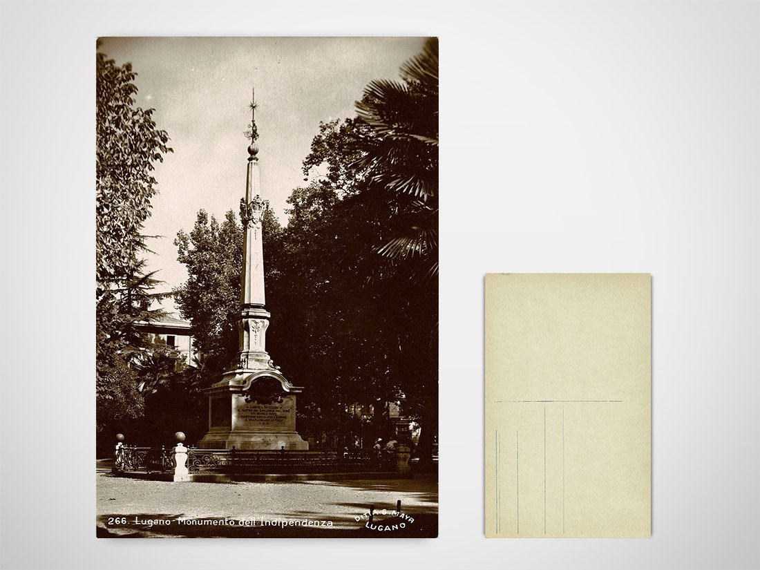 Lugano monumento dell'Indipendenza