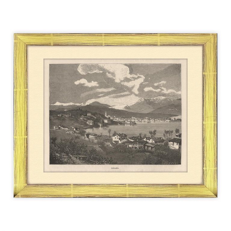 Lugano Panorama 1880