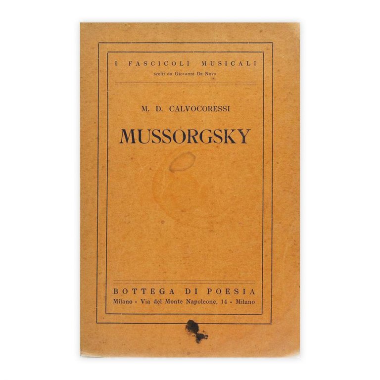 M.D. Calvocoressi - Mussorgsky