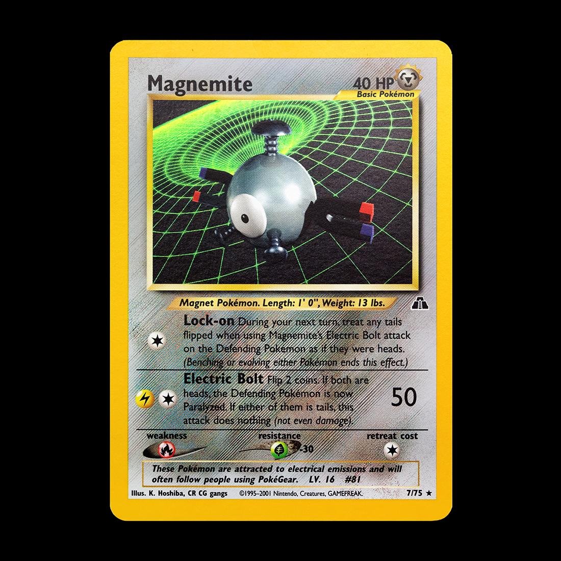 Magnemite 7/75 Holo ENG Near Mint