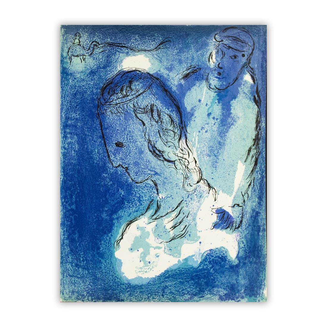 Marc Chagall - Abraham et Sara