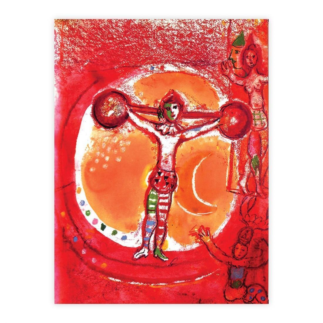 Marc Chagall - Le Cirque d'Izis Litograph I - 1965