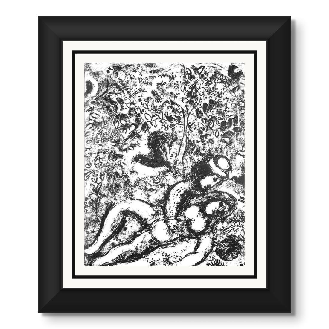 Marc Chagall - Le Couple à l'arbre - Chagall Lithographe … | Immagine principale