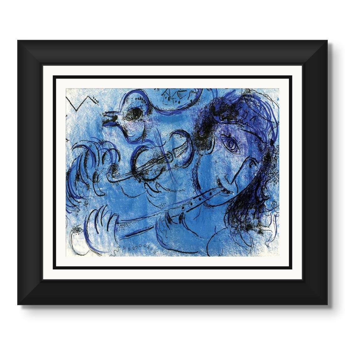 Marc Chagall - Le Joueur de flûte, 1957 | Immagine principale
