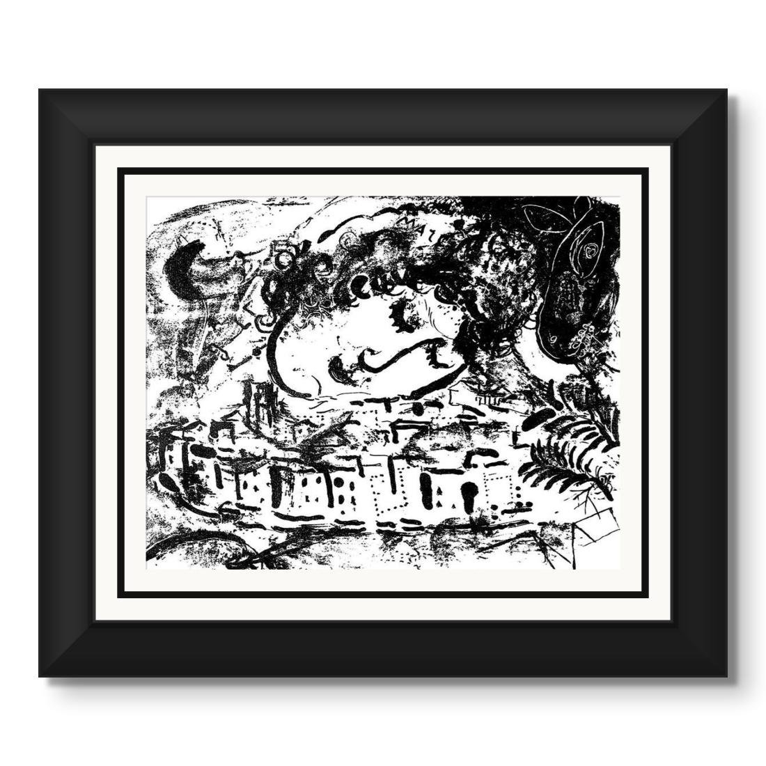 Marc Chagall - Le Village, 1957 | Immagine principale