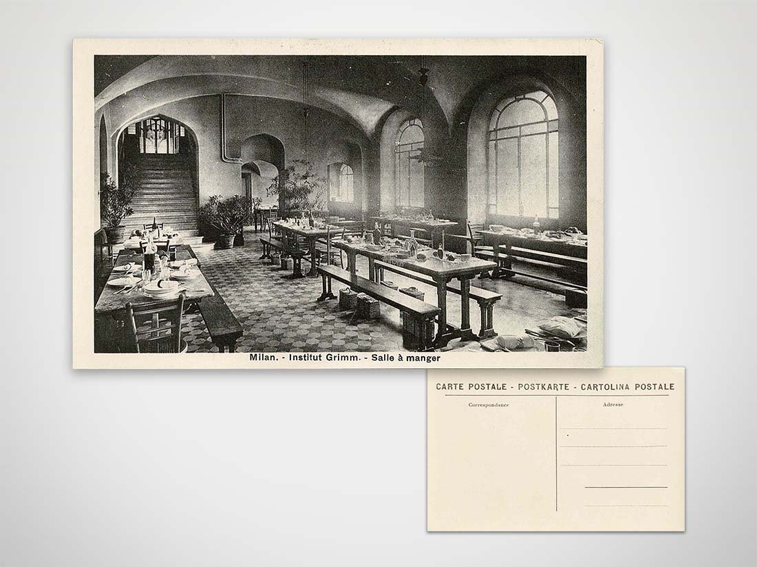 Milano, Istituto Grimm - Sala da pranzo